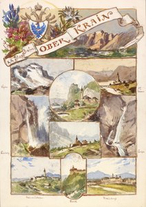 Voorstel voor de prospectus van de staatsbovenkrainse spoorweg door Ladislav Benesch